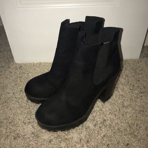 Black Chelsea Booties
